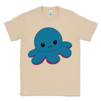 Mushroom angry blue moody reversible octopus Classic Tee - lanVoArt