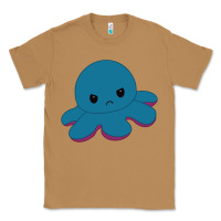 Toasted Coconut angry blue moody reversible octopus Classic Tee - lanVoArt