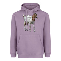 Lavender Boer Goat Heavyweight Hoodie - LillyAllenDesigns