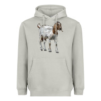 Moon Dust Boer Goat Heavyweight Hoodie - LillyAllenDesigns