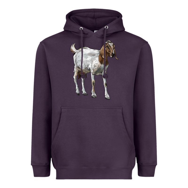 Boer Goat Heavyweight Hoodie by LillyAllenDesigns | Teevron