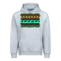 Turquoise Aztec Bullskull And Horse Urban Hoodie | Teevron