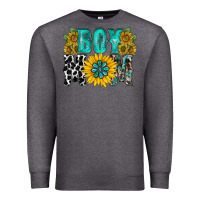 Charcoal Heather boy mom Premium Sweatshirt - RacoonDesign