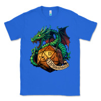 True Royal dragon and a d20 Classic Tee - lanVoArt