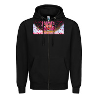 Black Mama is Valentine 16oz Zipper Hoodie - CowhideDigitalArt