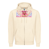 Sandshell Mama is Valentine 16oz Zipper Hoodie - CowhideDigitalArt