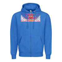True Royal Mama is Valentine 16oz Zipper Hoodie - CowhideDigitalArt