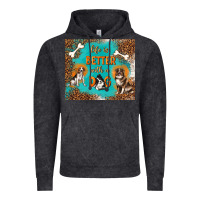 Vintage Black life is better with a dog Vintage Hoodie - TumblerDesignByShophia