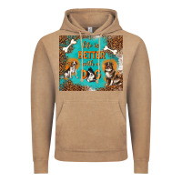 Vintage Coffee life is better with a dog Vintage Hoodie - TumblerDesignByShophia