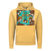 Vintage Mustard life is better with a dog Vintage Hoodie - TumblerDesignByShophia