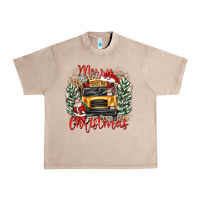 French Oak merry christmas school bus Urban Heavy Tee - texasbilliewilder