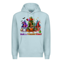 Blue Mist happy hallothanksmas Premium Hoodie - FaDigitalArtStudio