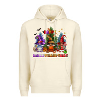 Sandshell happy hallothanksmas Premium Hoodie - FaDigitalArtStudio