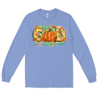 Colony Blue with god all things are possible Long Sleeve Tee - CowGirlArtShop