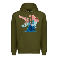 Army Green risk of rain 2 Premium Hoodie - lanVoArt