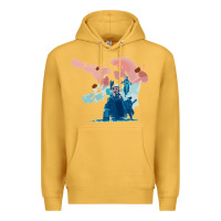 Mustard risk of rain 2 Premium Hoodie - lanVoArt