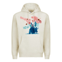 Oatmeal Heather risk of rain 2 Premium Hoodie - lanVoArt