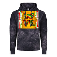 Cloud Black juneteenth love Vintage Hoodie - TumblerDesignByShophia