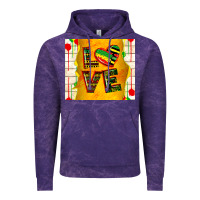 Cloud Purple juneteenth love Vintage Hoodie - TumblerDesignByShophia