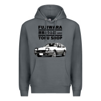 Rock initial d fujiwara tofu shop ae86 manga Premium Hoodie - lanVoArt