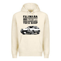 Initial D Fujiwara Tofu Shop Ae86 Manga Premium Hoodie | Teevron