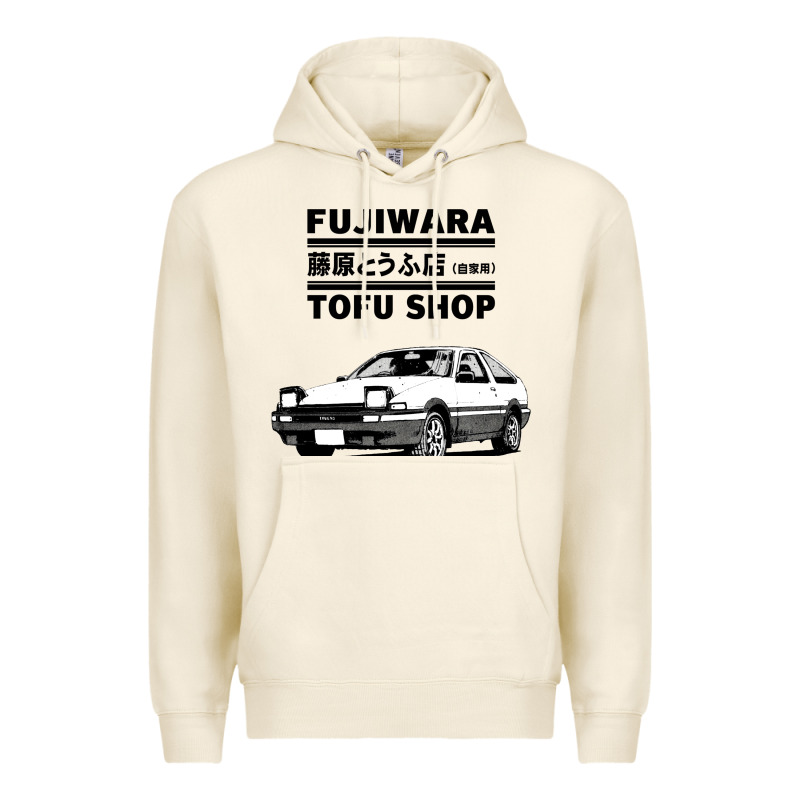 Initial D Fujiwara Tofu Shop Ae86 Manga Premium Hoodie by lanVoArt | Teevron