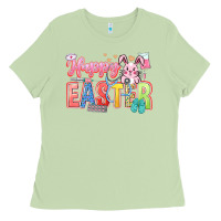 Matcha Happy Easter Nurse Ladies Tee - LillyAllenDesigns