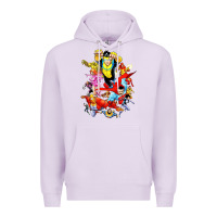 Lilac invincible and friend hero art Premium Hoodie - lanVoArt