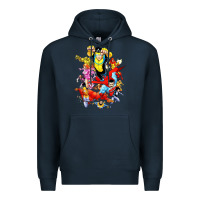 Navy invincible and friend hero art Premium Hoodie - lanVoArt