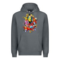 Rock invincible and friend hero art Premium Hoodie - lanVoArt