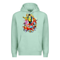 Seafoam invincible and friend hero art Premium Hoodie - lanVoArt