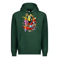Sports Green invincible and friend hero art Premium Hoodie - lanVoArt