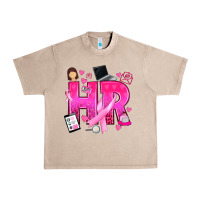 French Oak breast cancer hr human resources Urban Heavy Tee - texasbilliewilder