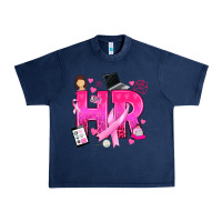 Navy breast cancer hr human resources Urban Heavy Tee - texasbilliewilder