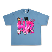 Pebble Blue breast cancer hr human resources Urban Heavy Tee - texasbilliewilder