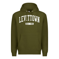 Army Green levittown new york ny vintage athletic sports design t shirt Premium Hoodie - lanVoArt