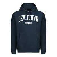 Navy levittown new york ny vintage athletic sports design t shirt Premium Hoodie - lanVoArt