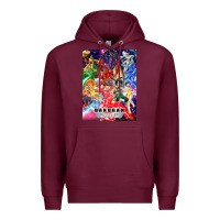 Burgundy bakugan Premium Hoodie - lanVoArt