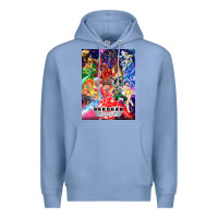 Colony Blue bakugan Premium Hoodie - lanVoArt