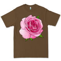Cacao All Dressed Up Rose Premium Tee - LillyAllenDesigns