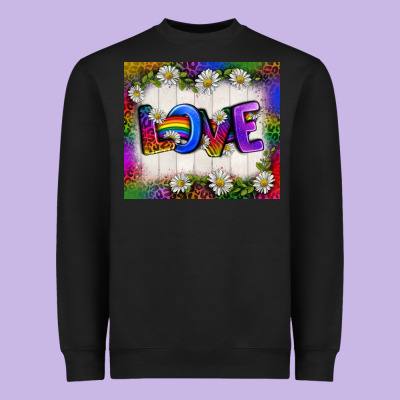 Western Love Lgbtq Tumbler Heavyweight Sweatshirt Designed By Bundleandbundleshop