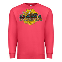 Cardinal girls mama sunflower Premium Sweatshirt - RacoonDesign