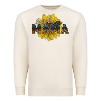 Sandshell girls mama sunflower Premium Sweatshirt - RacoonDesign