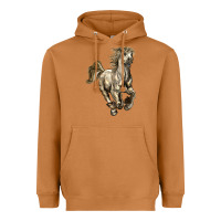 Meerkat percheron horse Heavyweight Hoodie - LillyAllenDesigns