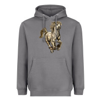 Storm percheron horse Heavyweight Hoodie - LillyAllenDesigns