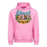 Fuchsia Pink blessed nana Urban Hoodie - BarkalooDesign