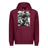 Burgundy another mei misaki poster Premium Hoodie - lanVoArt