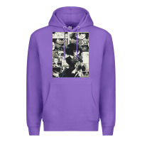 Purple another mei misaki poster Premium Hoodie - lanVoArt