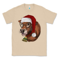 Mushroom christmas glasses heifer Classic Tee - RanaPortraitStore