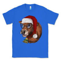 True Royal christmas glasses heifer Classic Tee - RanaPortraitStore